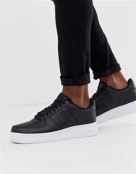 nike force schwarz weiße sohle|Nike air force 1.